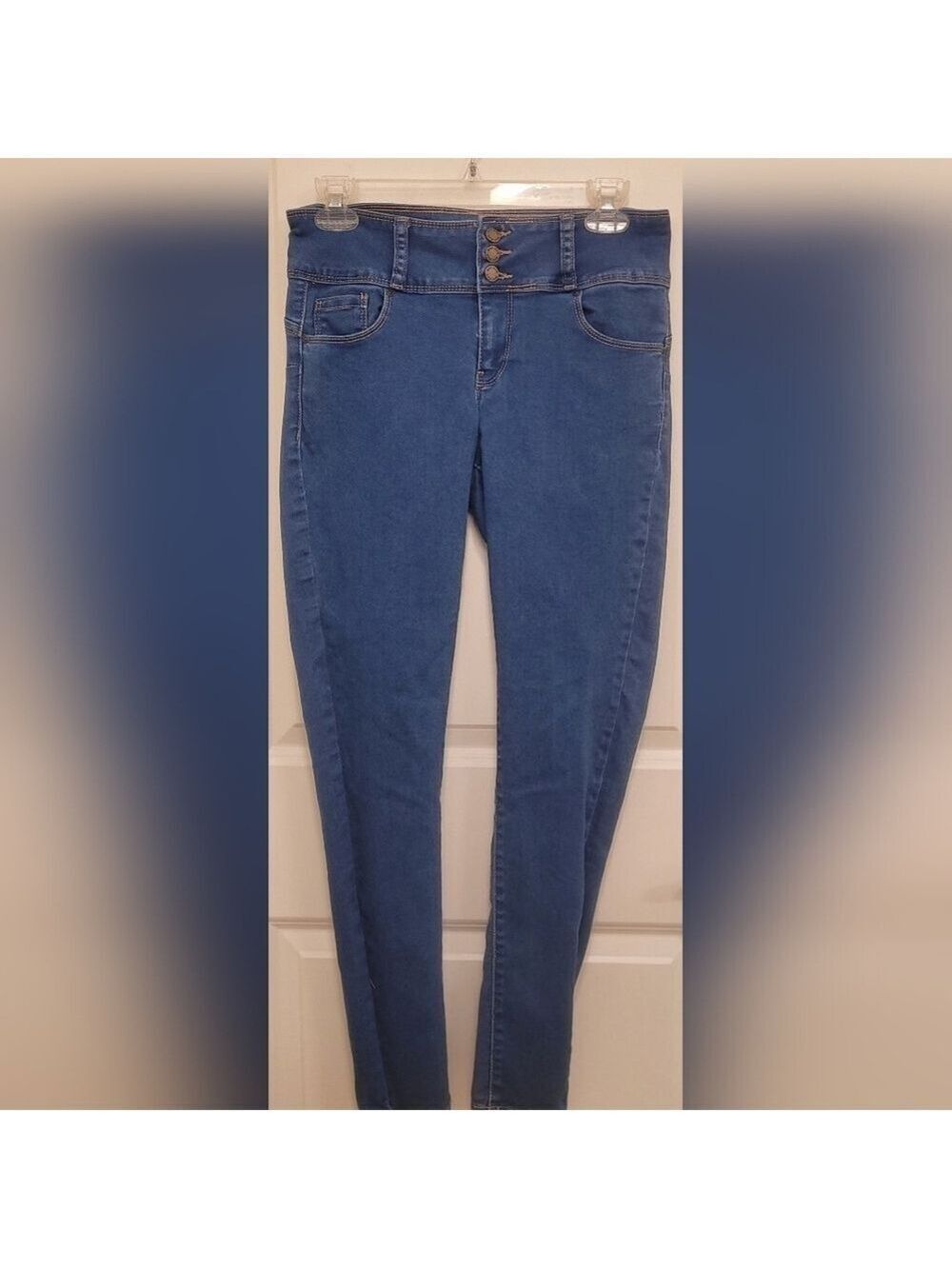 Wax Jean Blue Skinny Jeans